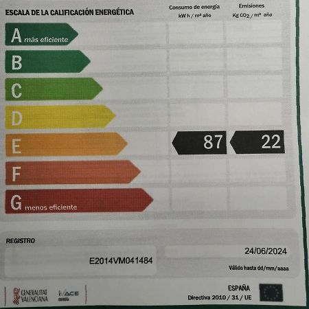 Apartamento Estudio En Playa Puig Valenza Esterno foto